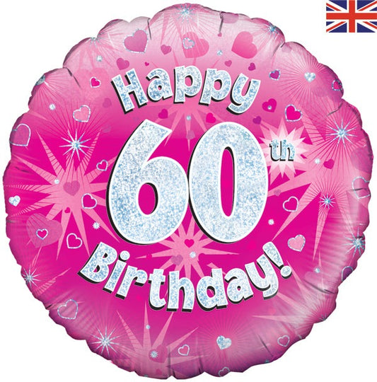 Happy 60th Birthday Pink
