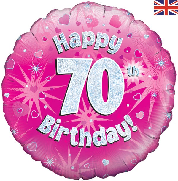 Happy 70th Birthday Pink