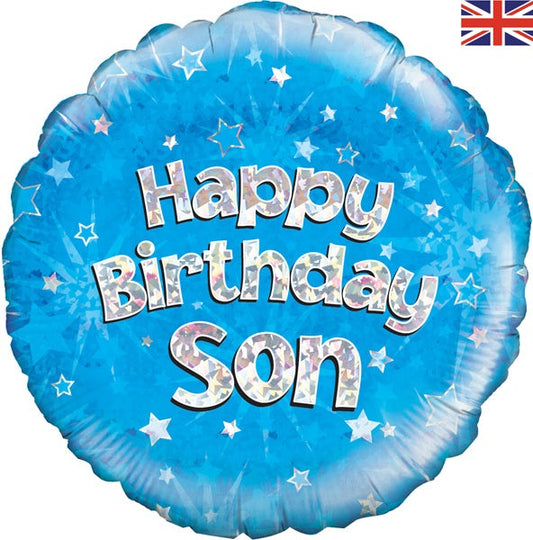 Happy Birthday Son Foil Balloon