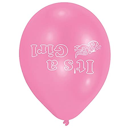 It's a Girl Balloons 10 Per Pkt
