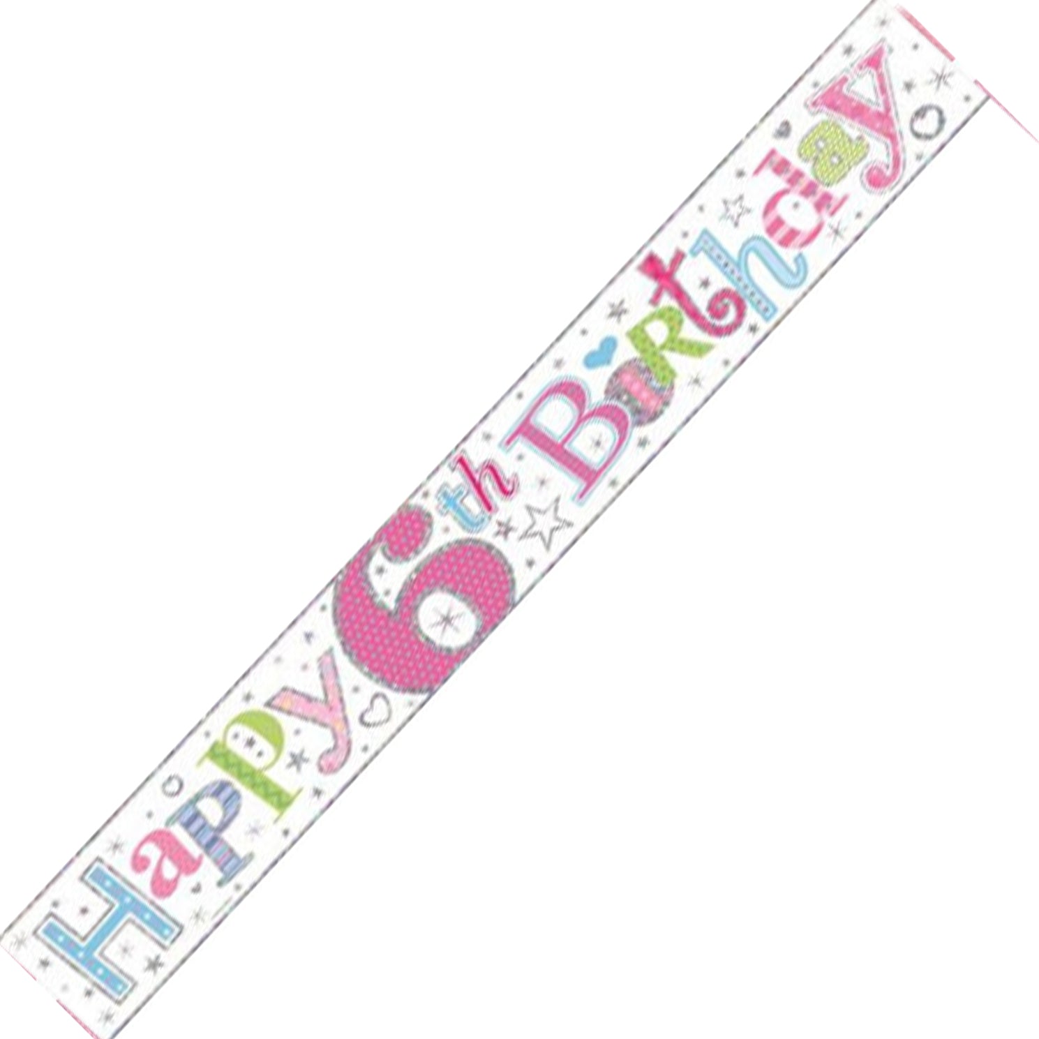 Age 6 Female Party Banner