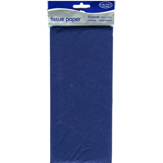 Tissue Paper Dark Blue