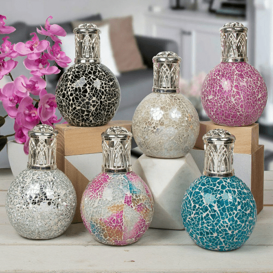 Desire Aroma Mosaic Fragrance Scented Oil Lamp With Wick Diffuser Aromatherapy