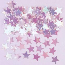 Star Confetti Iridescent 10mm
