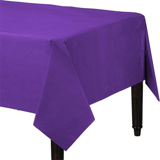 Purple Paper Tablecovers 90cm By 90cm