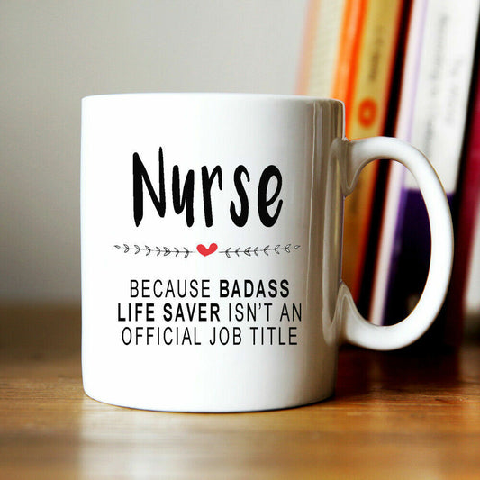 Nurse Funny Quote Printed Coffee Tea Mug Cup Ideal Gift For Birthday Present