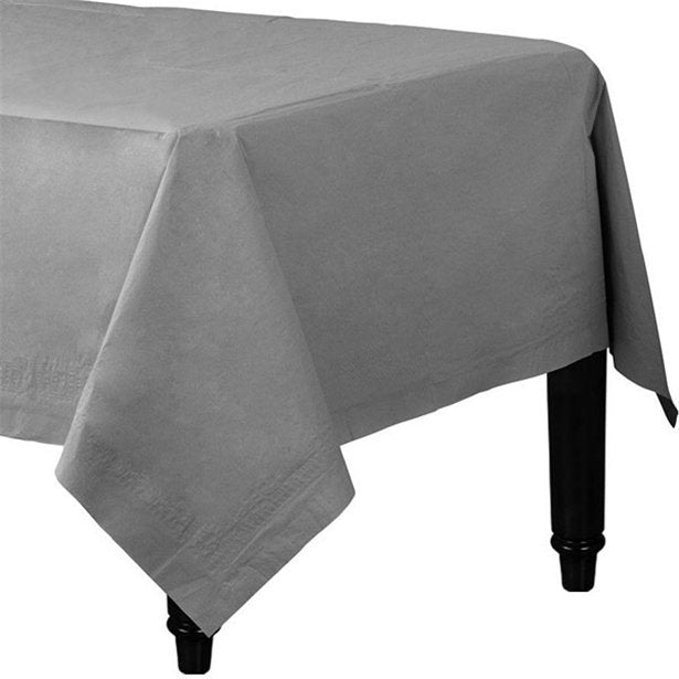 Silver Paper Tablecovers 90cm By 90cm