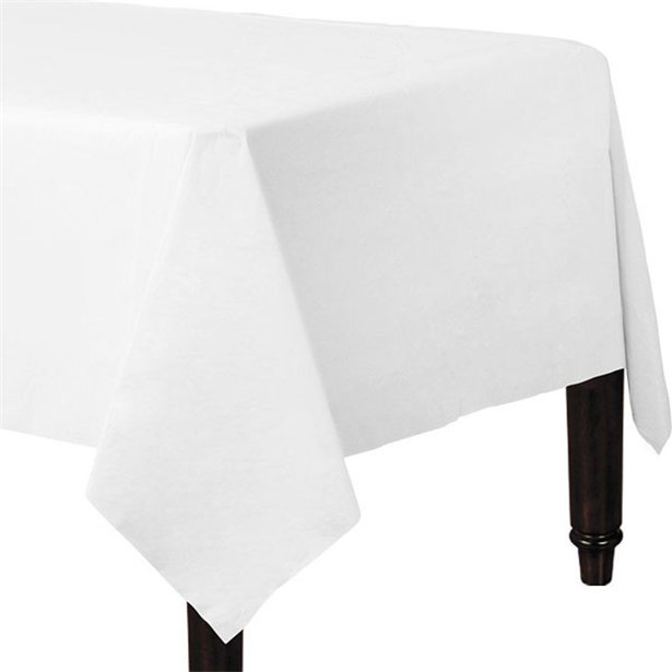 White Paper Tablecovers 90cm By 90cm